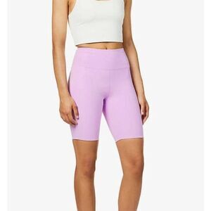 Girlfriend Collective pink biking shorts S